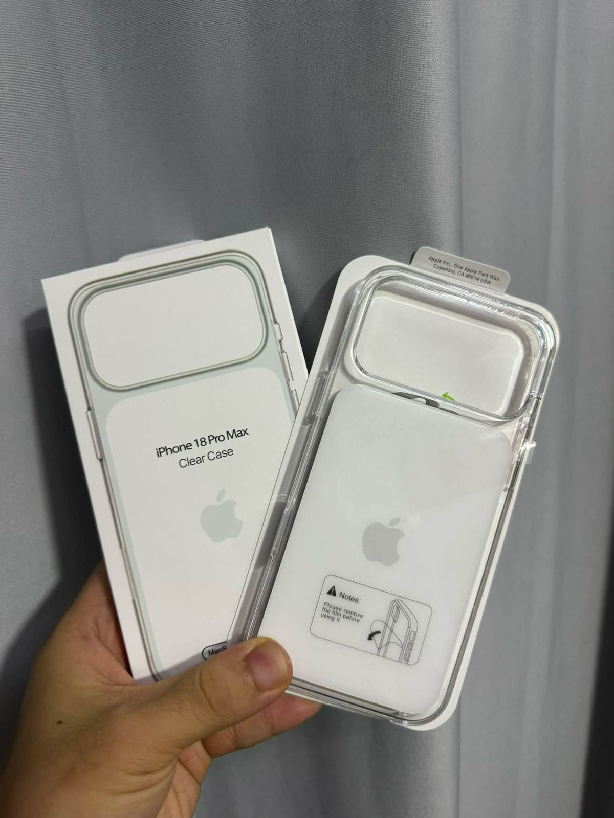 iPhone 18 Pro Max Clear Case with MagSafe & Camera Control
