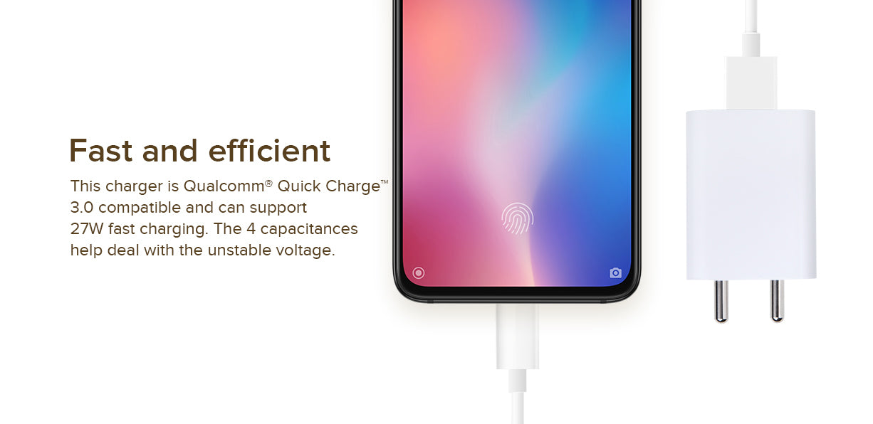 Xiaomi MDY-10-ER 27W fast charger — connector view Pakistan