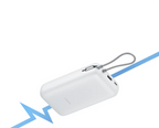 Xiaomi 20000mAh power bank with built-in cable — port and connector detail Pakistan