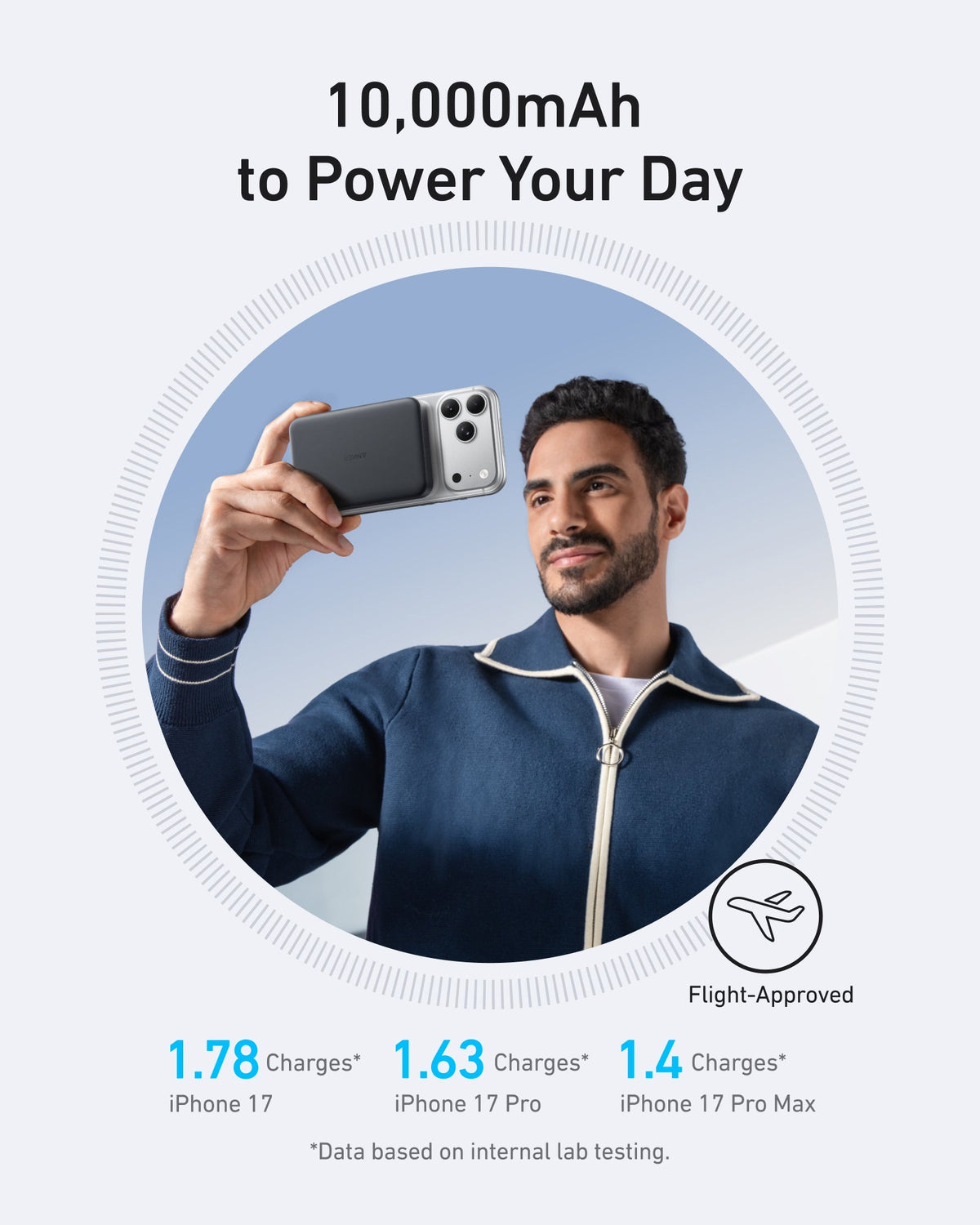 Anker MagGo Ultra Slim Power Bank 10000mAh 7.5W Wireless 30W Wired - A1664 - view 5