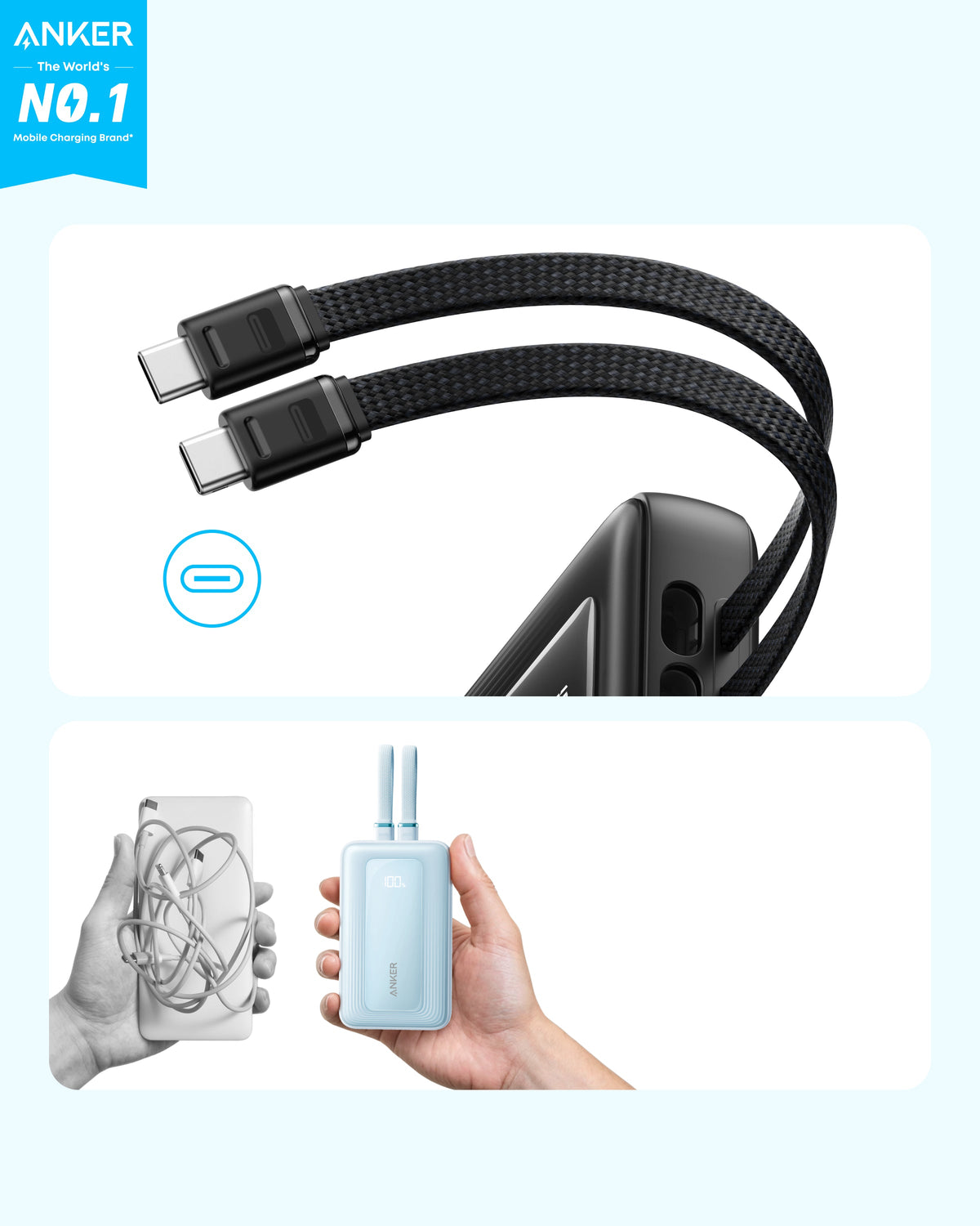 Anker Zolo Power Bank 10000mAh 35W - A1680 - view 5