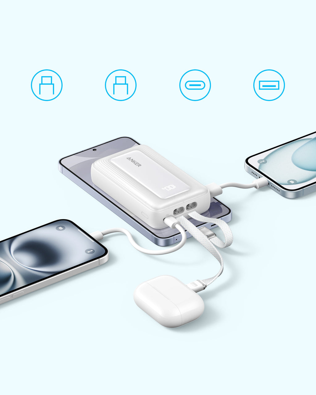 Anker Zolo Power Bank 10000mAh 35W - A1680 - view 2