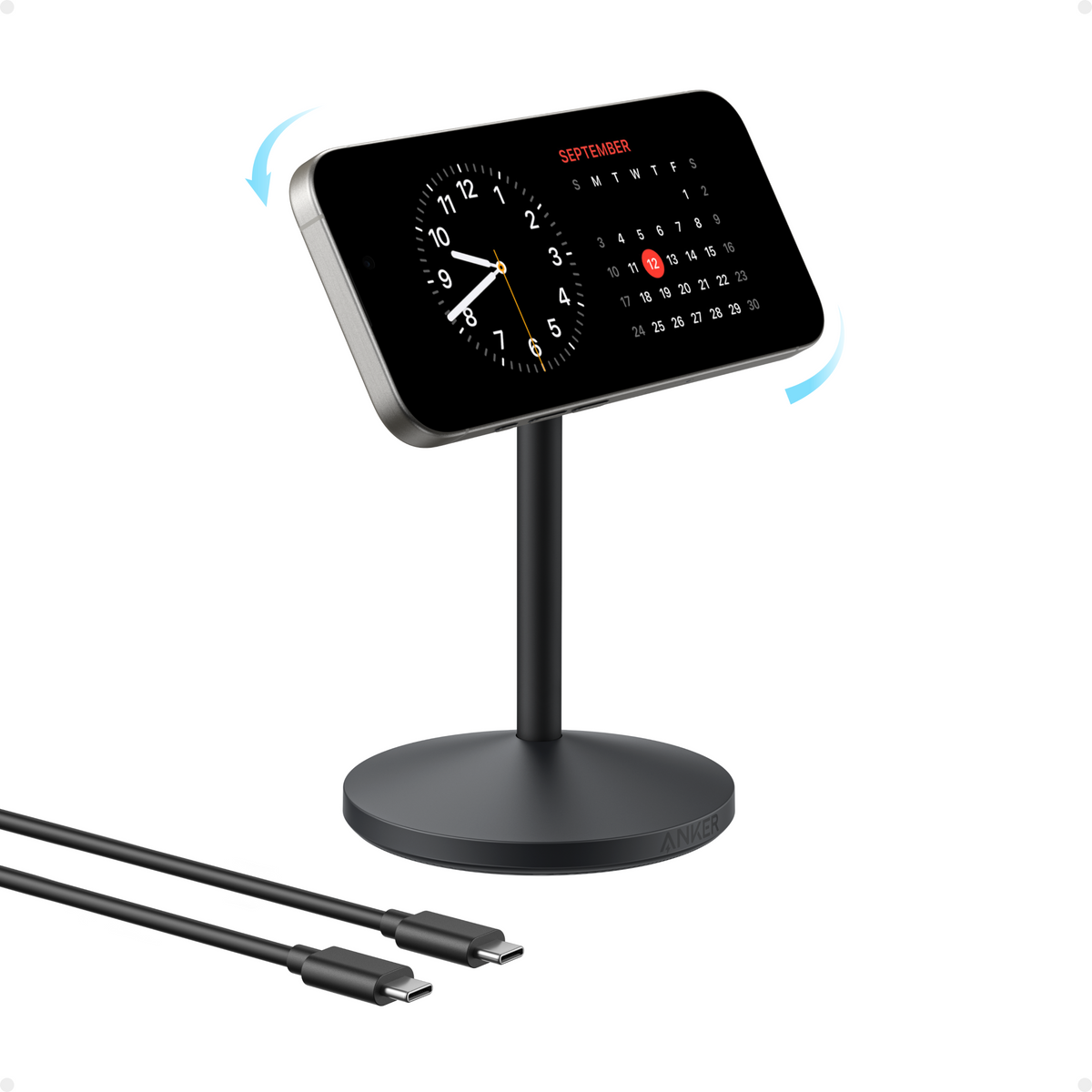 Anker MagGo 5000mAh Power Bank with 7.5W Wireless Charging & Stand - view 2