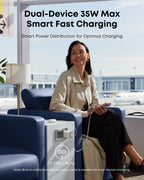 Anker Nano Charger 35W Built-In Retractable USB-C Cable - A2658 - view 4