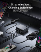 Anker Prime Charger (200W 6 Ports GaN) - A2683 - view 4