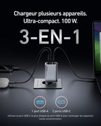 Anker Prime GaN 100W Multi-Port Charger Type-C Fast Charging - A2688 - view 2