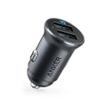 Anker PowerDrive 2 Alloy Metal 24W Mini Car Charger 2 Ports - A2727