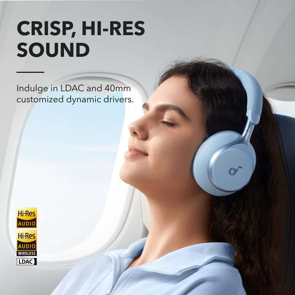 Anker Space One Headphones with Active Noise Cancellation & Bluetooth 5.3 - view 4