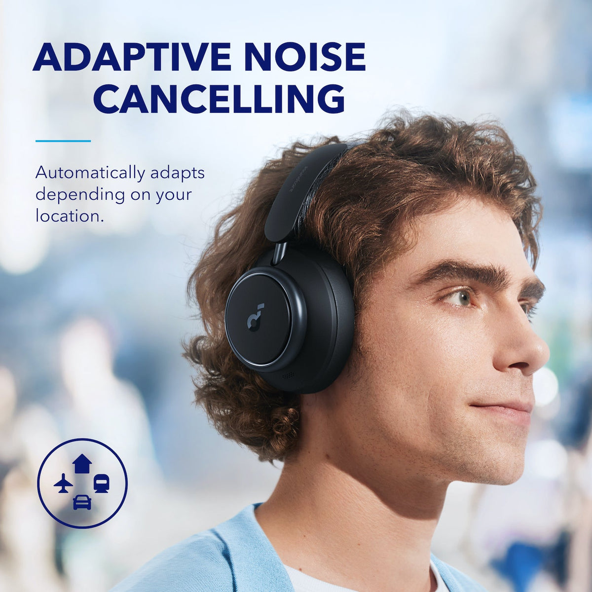 Anker Soundcore Space Q45 Adaptive Active Noise Cancelling Headphones - view 4