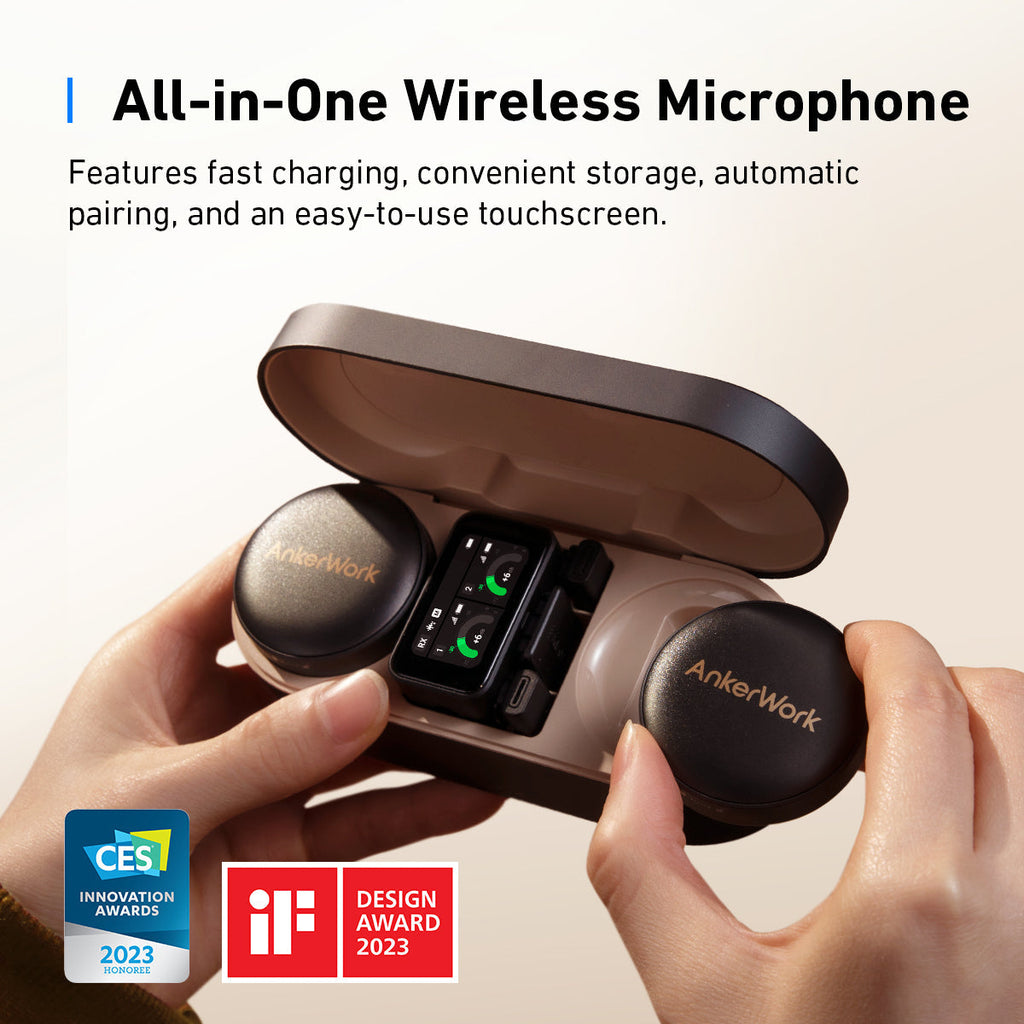 AnkerWork M650 Wireless Microphone - A3320 - view 2