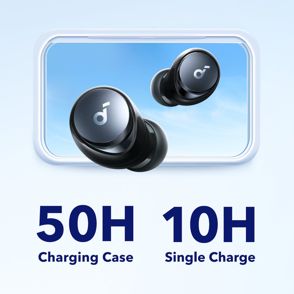 Anker Space A40 Wireless Earbuds with Auto Adjustable ANC Up to 98% & 50 Hours Playtime - view 5