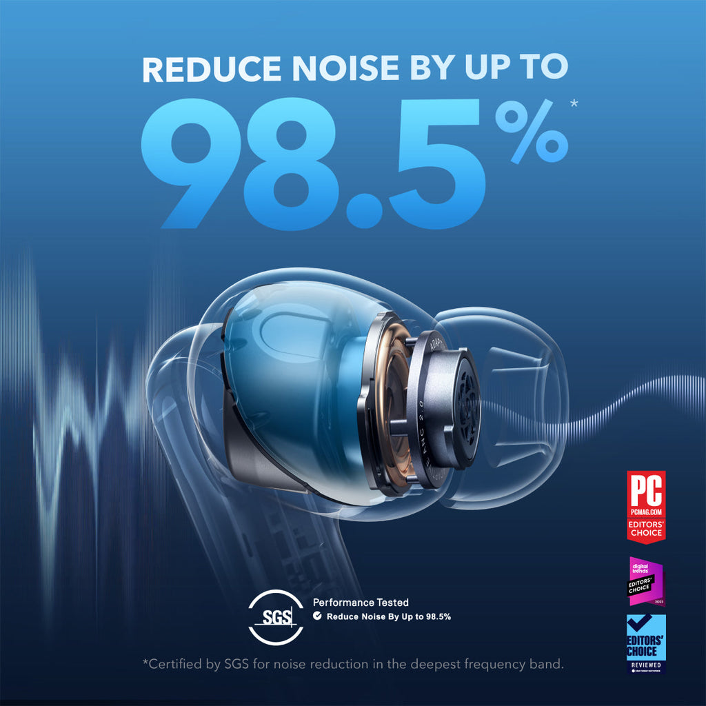 Anker Soundcore Liberty 4 NC True-Wireless Earbuds 6 Mics 50 Hours Battery & Up to 98.5% Noise Reduction - view 2