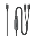 Anker 140W 2-in-1 USB-C to USB-C Cable - A8895