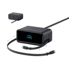 Anker Nano 100W 6-in-1 Charger Station with Retractable USB-C Cable - A91c8621