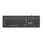 Amaze Probus Super Smooth Ergonomic Wired Keyboard Black - A732 in Pakistan - image 1