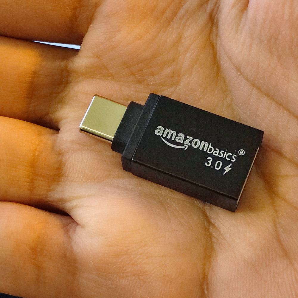 Amazon Basics USB 3.0 Type-C to Type-A Adapter