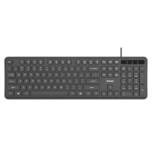 Amaze Probus Super Silent Chocolate Keys Wired Keyboard - A734 in Pakistan - image 1