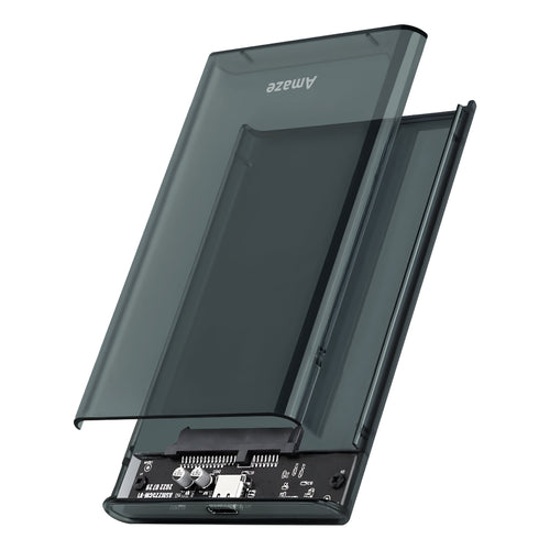 Amaze A206m Phantom Series Transparent 2.5′′ HDD Enclosure USB 3.0 (5Gbps) in Pakistan - image 1