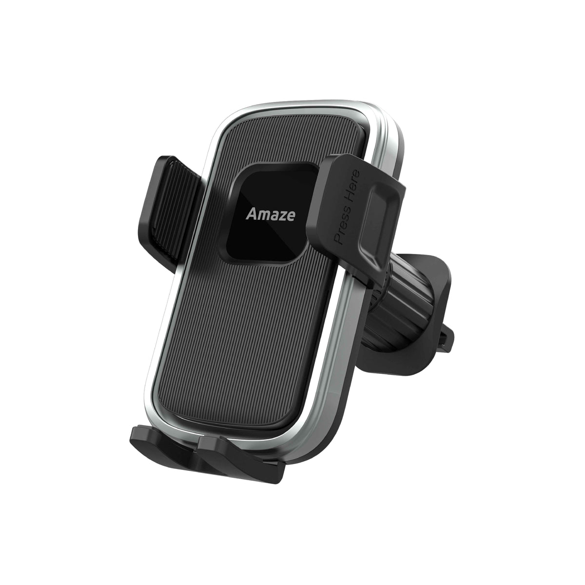 Amaze Gripzo Air Vent Car Mobile Holder A588 - Black in Pakistan - image 1