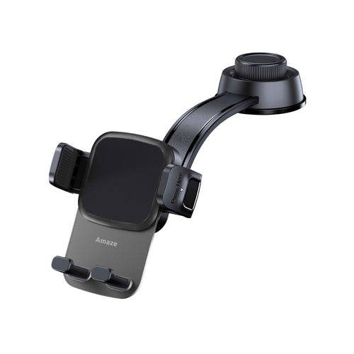 Amaze Dual Grip 360 Degree Mobile Holder A590 - Black in Pakistan - image 1