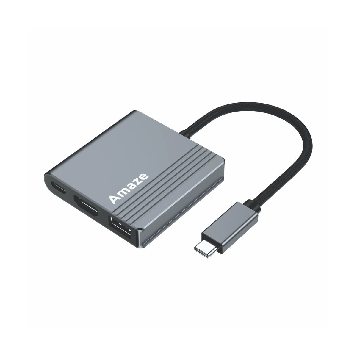 Amaze A320 3-in-1 USB-C Multiport Alloy Hub in Pakistan - image 1