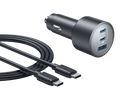 Anker Nano Car Charger 167.5W 3 Ports - A2737