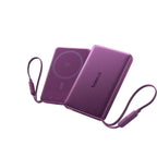 Baseus PicoGo AM52 Qi2.2 Magnetic Power Bank with Cable 10000mAh 45W Dark Cherry Edition official product image 2