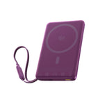 Baseus PicoGo AM52 Qi2.2 Magnetic Power Bank with Cable 10000mAh 45W Dark Cherry Edition official product image 1