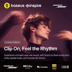 Baseus Inspire XC1 Open-Ear Earbuds Dark Cherry Edition official product image 7