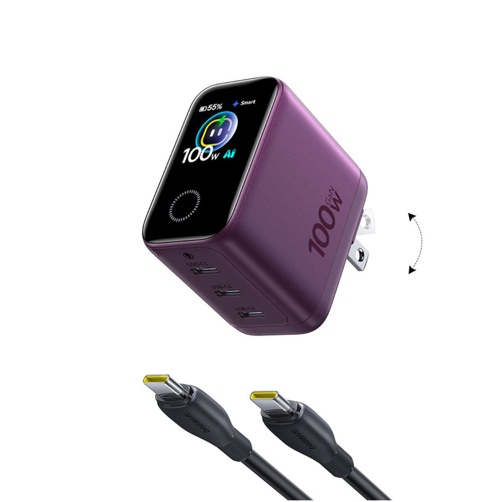Baseus PicoGo Pro AH22 Digital Display Fast Charger 3C 100W official product image 1