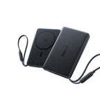 Baseus PicoGo AM52 Qi2.2 Magnetic Power Bank with Cable 10000mAh 45W Dark Cherry Edition official product image 7