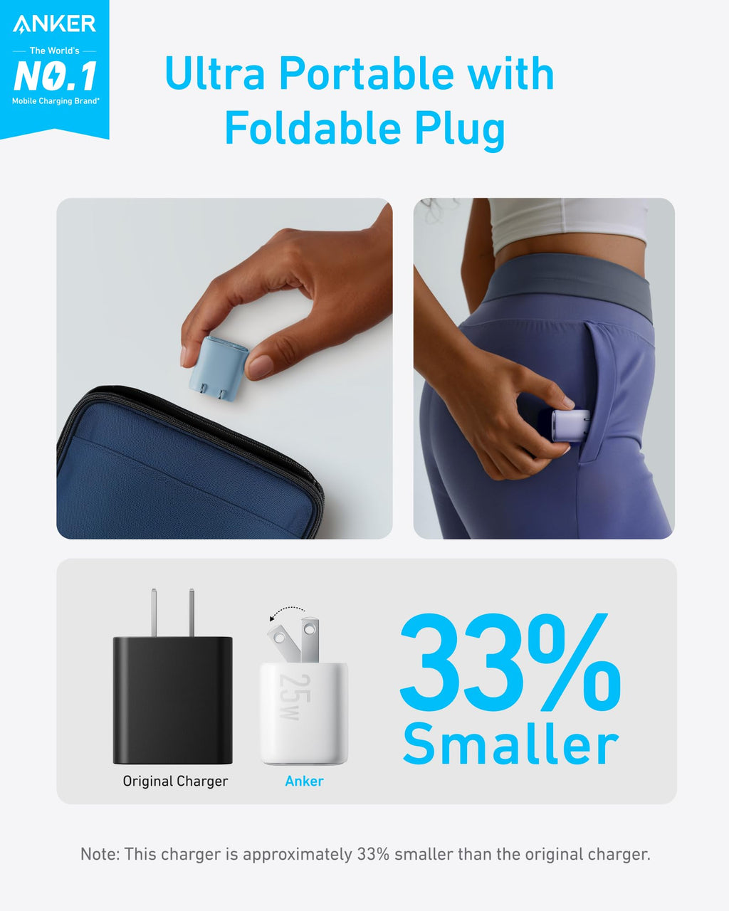 Anker 25W USB-C Fast Charger - A2656 - view 3