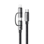 Mcdodo 2-in-1 100W USB-C to USB-C + Lightning Fast Charging Data Cable 1.2m - CA-0450 - image 2