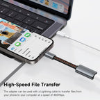 Mcdodo Lightning to USB-C Adapter Cable 24W Fast Charging Data Transfer - CA-4870 - image 5