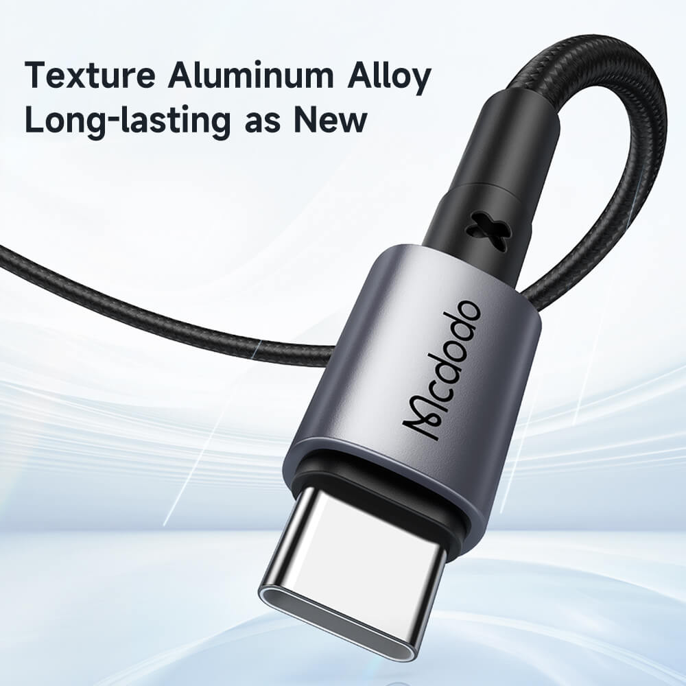 Mcdodo Prism Series 65W USB-C to USB-C Data Cable 1M Black - CA313 - image 4