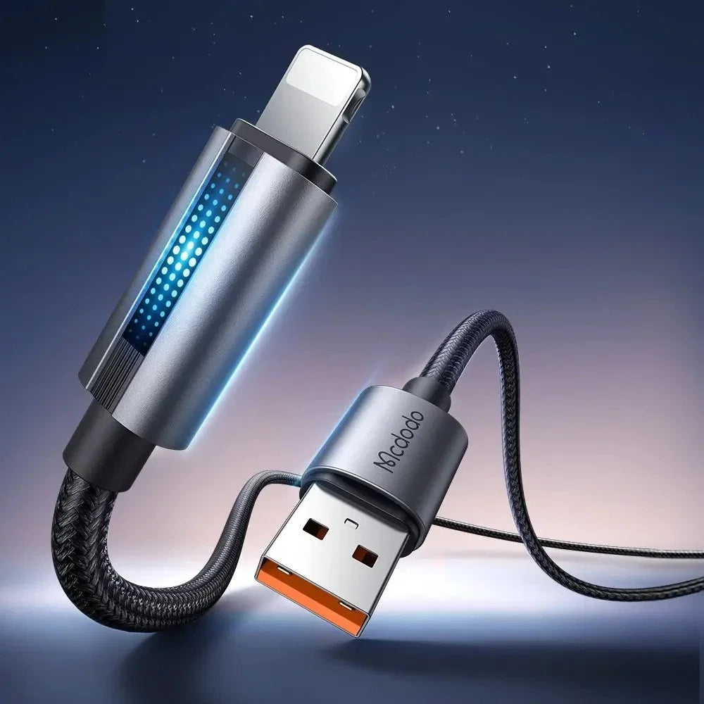 Mcdodo USB-A to Lightning Cable 4ft Black - CA5660 - image 1