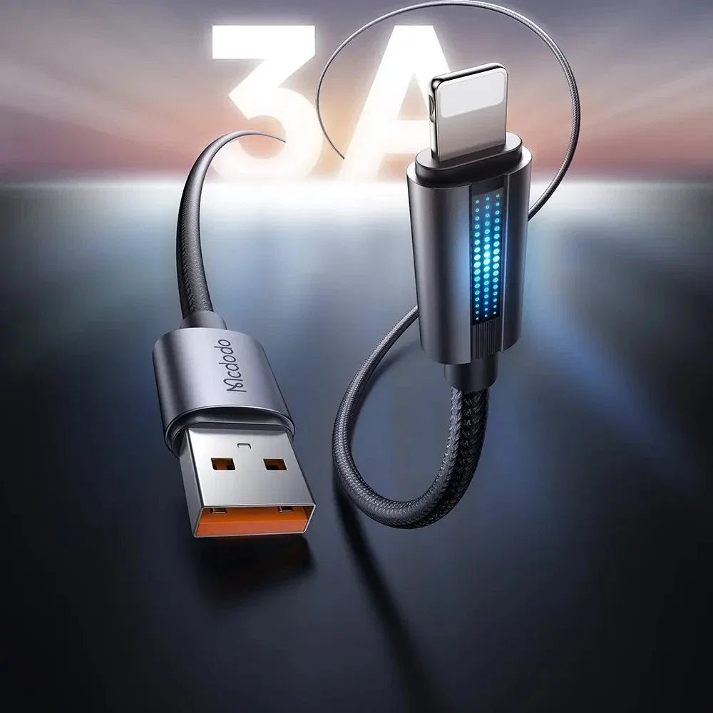 Mcdodo USB-A to Lightning Cable 4ft Black - CA5660 - image 2