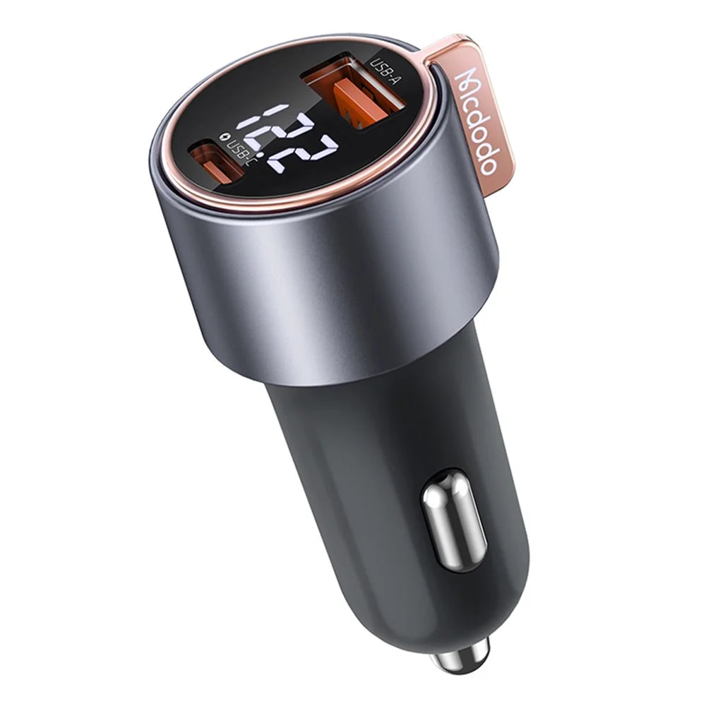Mcdodo Car Charger 75W Dual Port USB-A + USB-C Fast Charging - CC-3690 - image 1