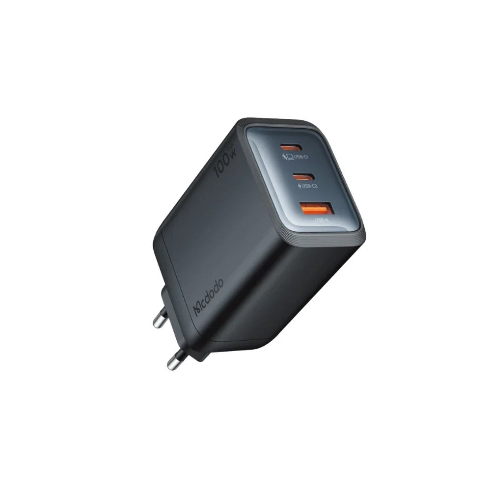 Mcdodo GaN Series 100W 2C1A Mini GaN Fast Charger EU Plug - CH-0121 - image 1