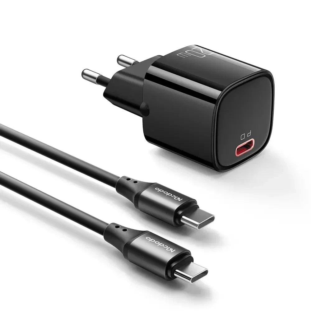 Mcdodo 20W PD Charger with USB-C to Lightning Cable - CH-404 - image 1