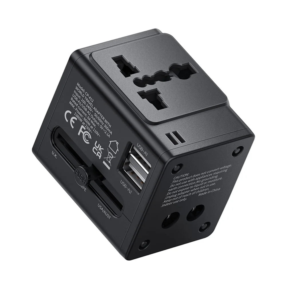 Mcdodo 2.1A Universal Travel Charger Adapter - CP-412 - image 1