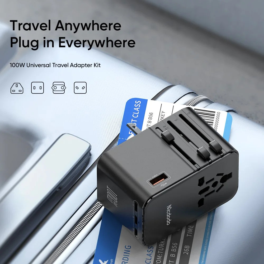 Mcdodo 100W GaN Universal Travel Adapter - CP-614 - image 2