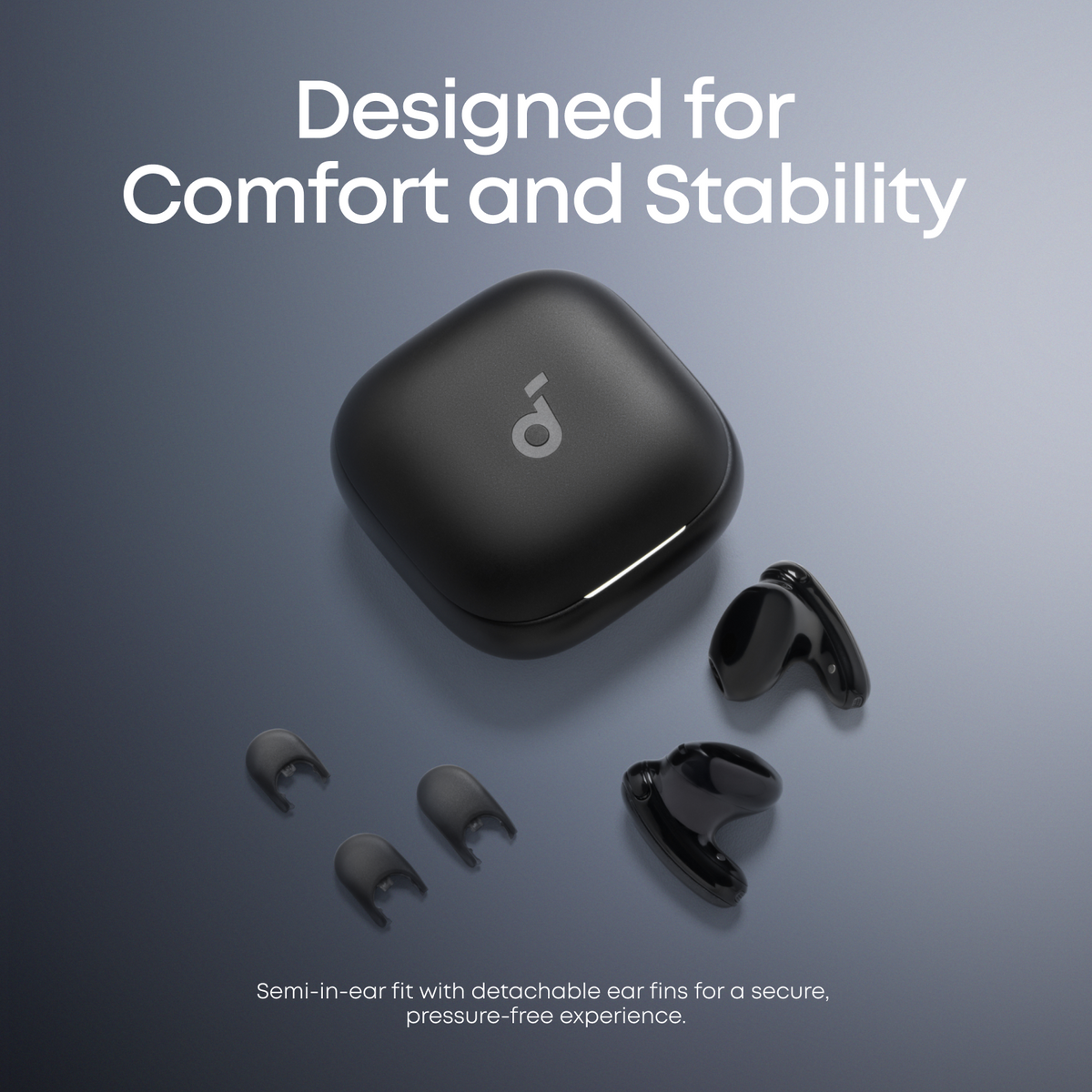 Anker Soundcore Liberty Buds Wireless Semi-in-Ear Earbuds with ANC - view 2
