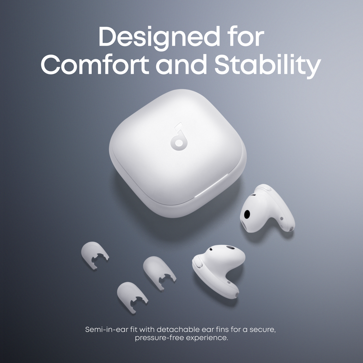 Anker Soundcore Liberty Buds Wireless Semi-in-Ear Earbuds with ANC - view 4