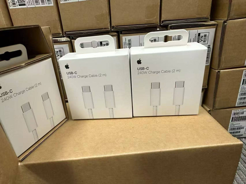 Apple USB-C to C Cable (2m) 240W Fast Charging for MacBook, iPhone 16/17 Pro Max & iPad