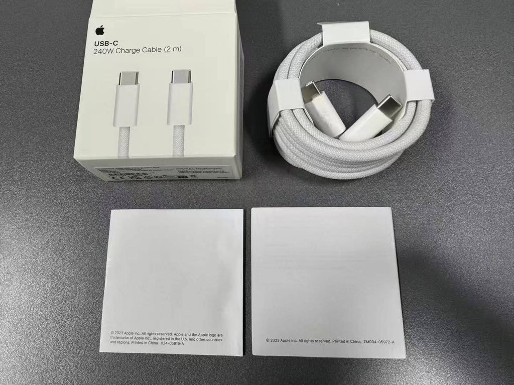 Apple USB-C to C Cable (2m) 240W Fast Charging for MacBook, iPhone 16/17 Pro Max & iPad