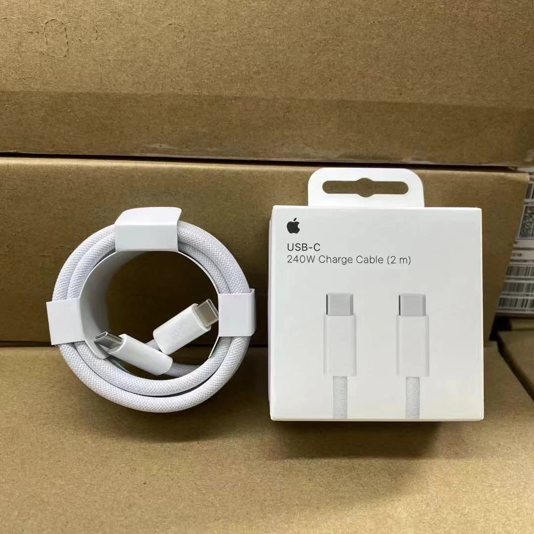 Apple USB-C to C Cable (2m) 240W Fast Charging for MacBook, iPhone 16/17 Pro Max & iPad
