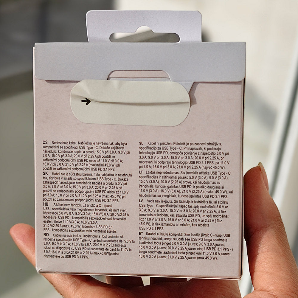 Google 45W USB-C Charger Pakistan (US Version) – Pixel & Chromebook Fast Charger