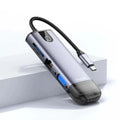 Mcdodo 10-in-1 USB-C Hub (Gigabit LAN HDMI4K VGA 4xUSB3.0 SD/TF 100W PD Thunderbolt 3) - HU-7420 - image 1