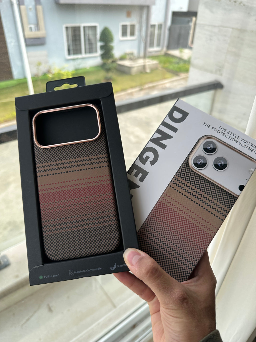 Pitaka Aramid UltraGuard Protective Case for iPhone 17 Pro Max - Sunset